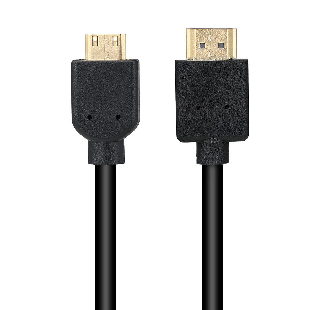 UCable - Mini-HDMI-auf-HDMI-Kabel 1 m, High Speed 4K 60 Hz