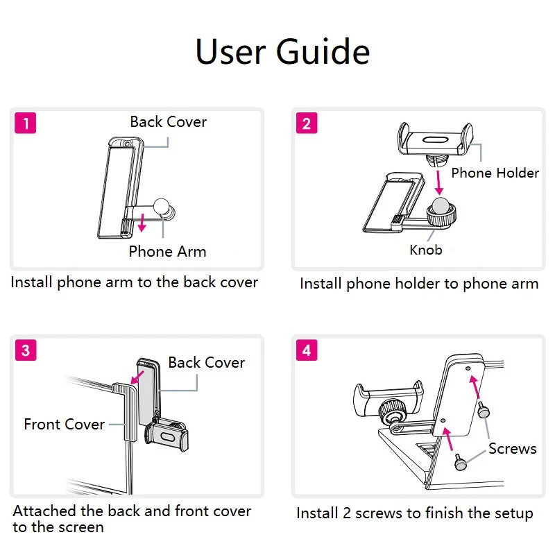 UDockSide - LapDock Side Mount Holder For Phones - Image 10