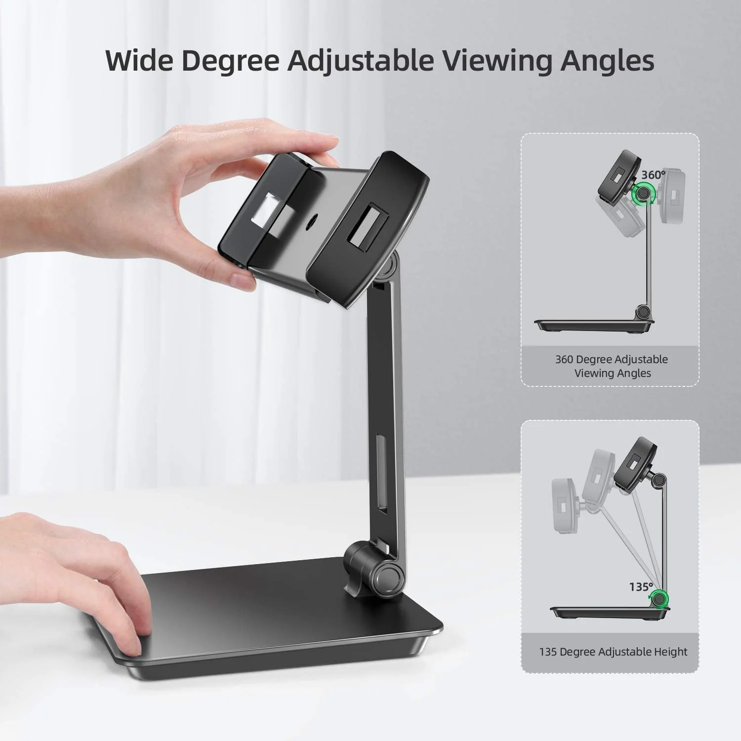 Tragbarer Monitorständer & Halterung 5,9"-9,56" verstellbar - Image 5