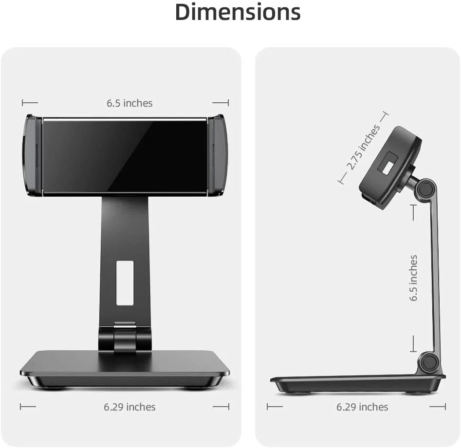Tragbarer Monitorständer & Halterung 5,9"-9,56" verstellbar - Image 7