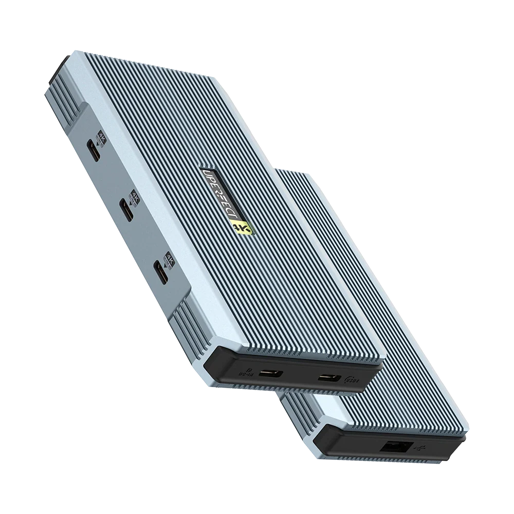 UHub Power X3 - 3-in-1-Dockingstation mit USB-C-Anschluss für drei 4K-Monitore mit 60 Hz für Windows - Image 2