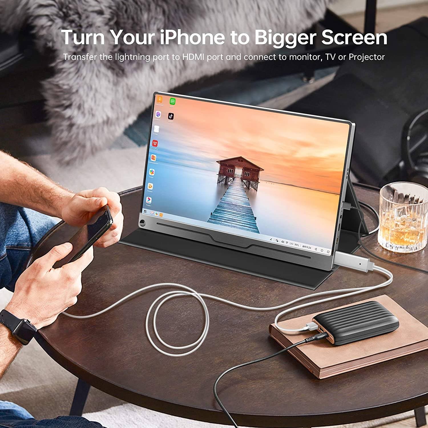 3 IN 1 "I-O-S/Andriod to HDTV" Mhl Kabel - Image 6