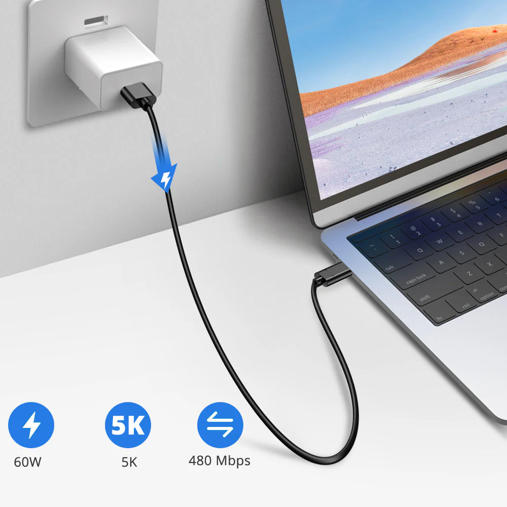 USB 3.1 Type C Cable Fast Charging USB C Auf USB C Kabel - Image 5