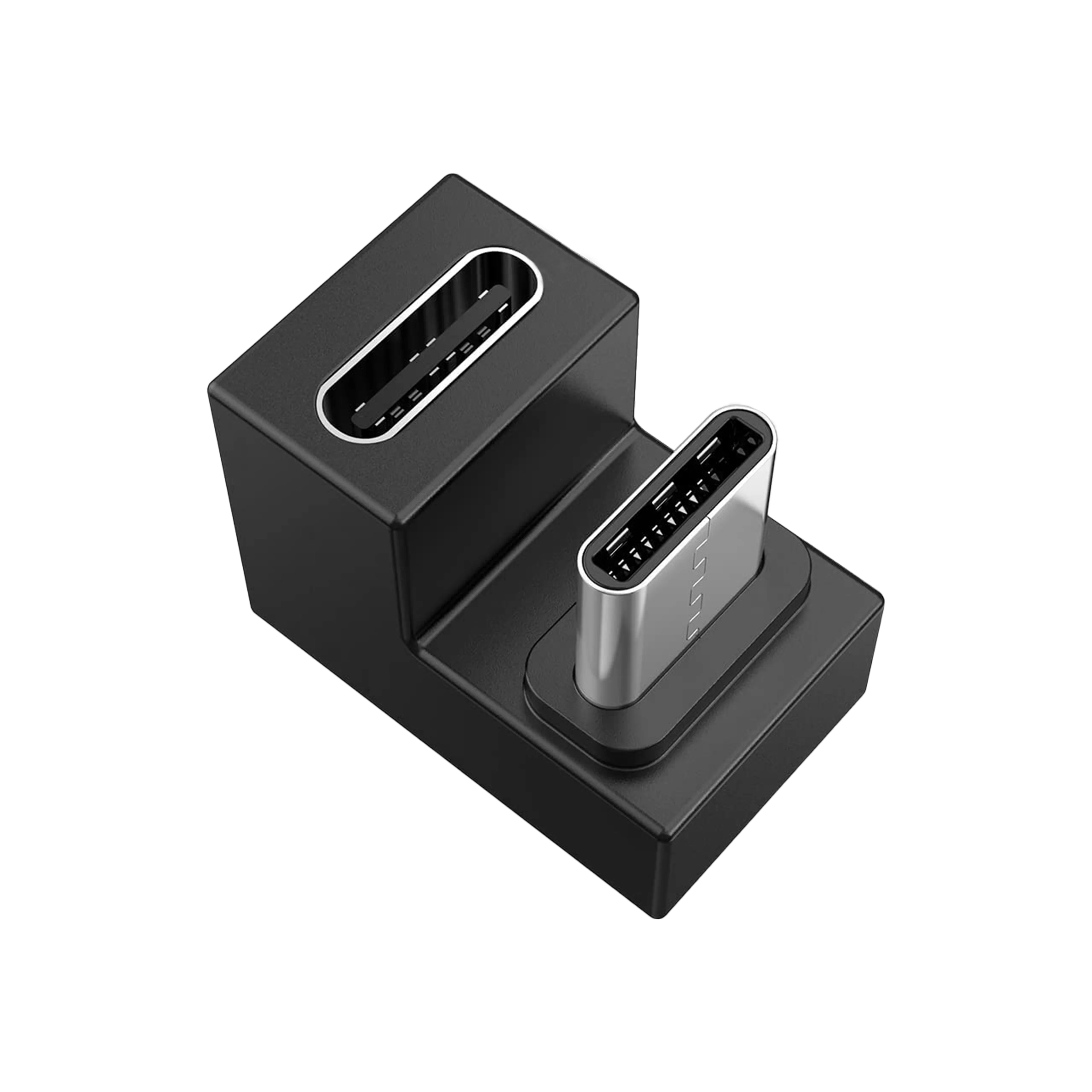 USB C Female to USB Male Adapter Port Type C U-Shape 144hz 4K 10Gbps - Image 2