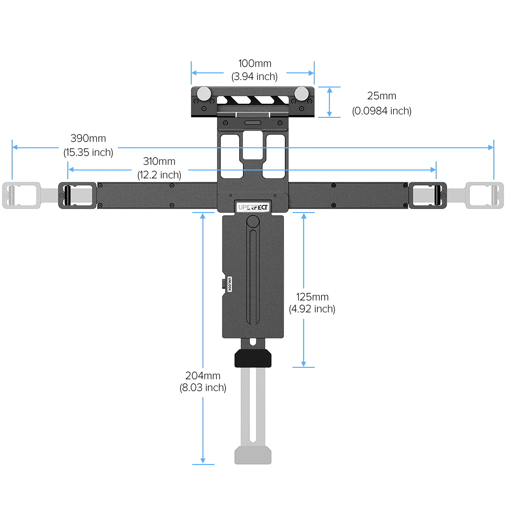 UStand Air S1 - Schwebender, stapelbarer, tragbarer Monitorständer für flexible Dual-Screen-Konfigurationen - Image 8